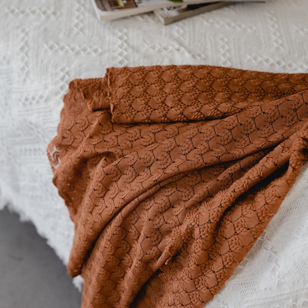 Rustic Ripple Lace Tablecloth
