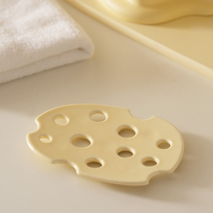 Swiss Cheese Soap Dish