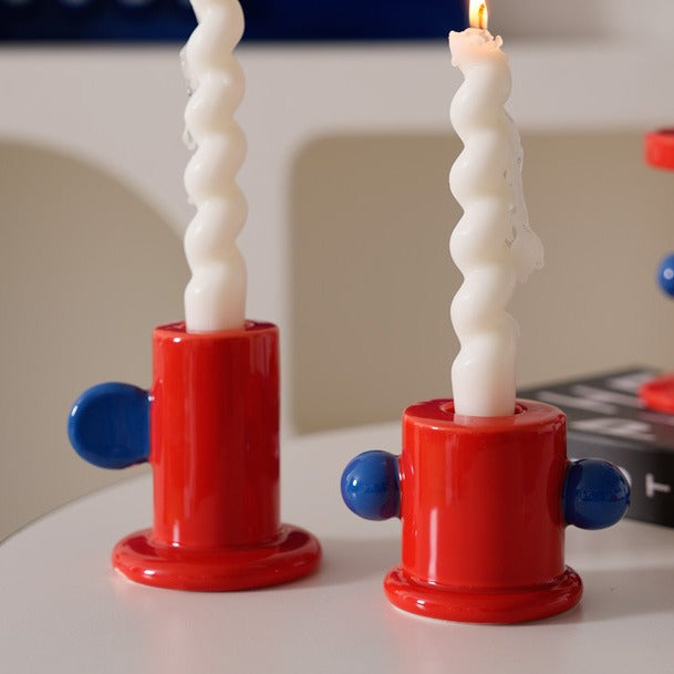 Bold Colour Candle Holder Collection