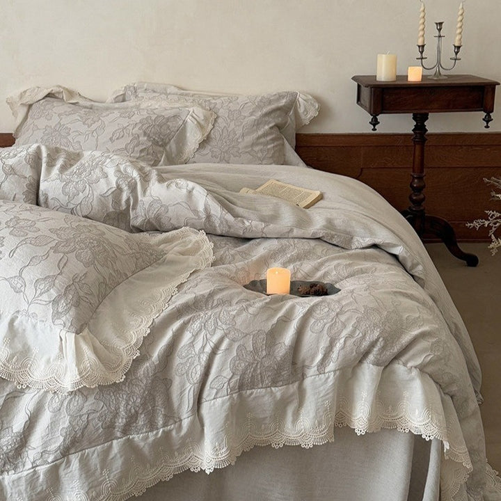 Countryside Textile Floral Bedding Set