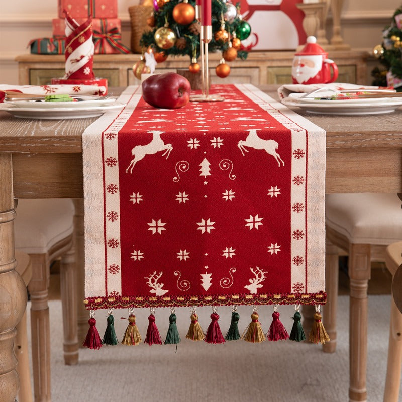 Reindeer Twins Table Runner