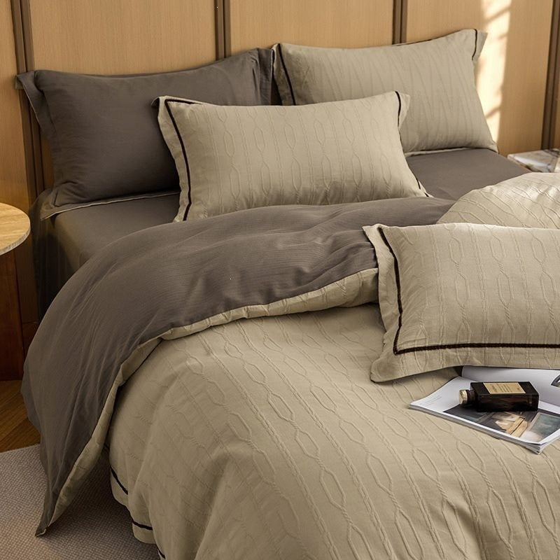 Sand Timber Diary Bedding Set