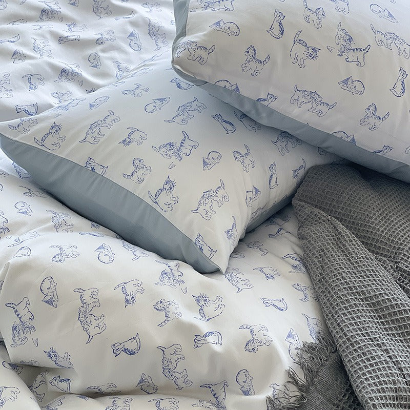 Lazy Kitty Bedding Set