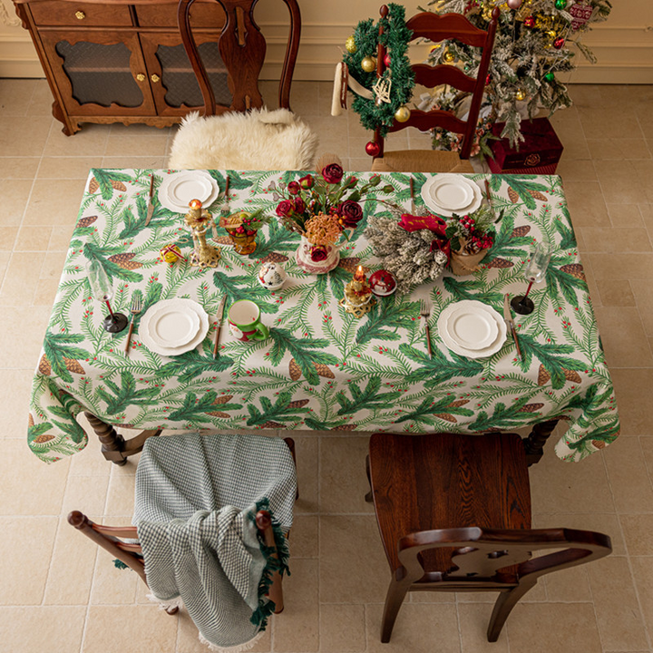 Holly Tablecloth