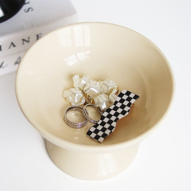 Minimalist Pedestal Storage Tray