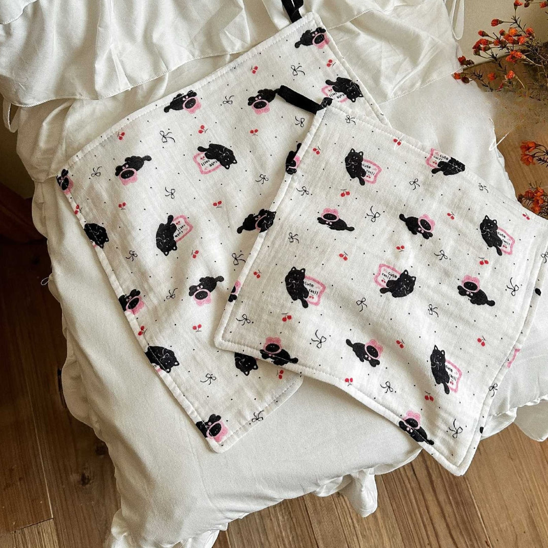 Critter Friends Burp Cloth Set