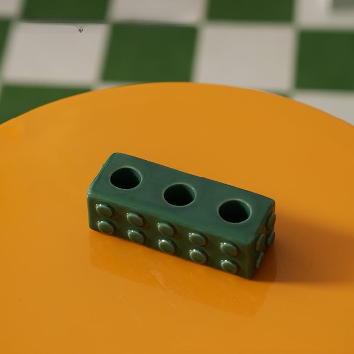 Colourful Block Toothbrush Holder Bath