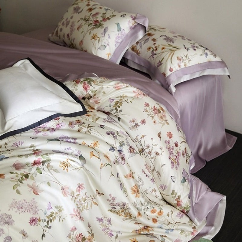Delicate Spring Lyocell Bedding Set