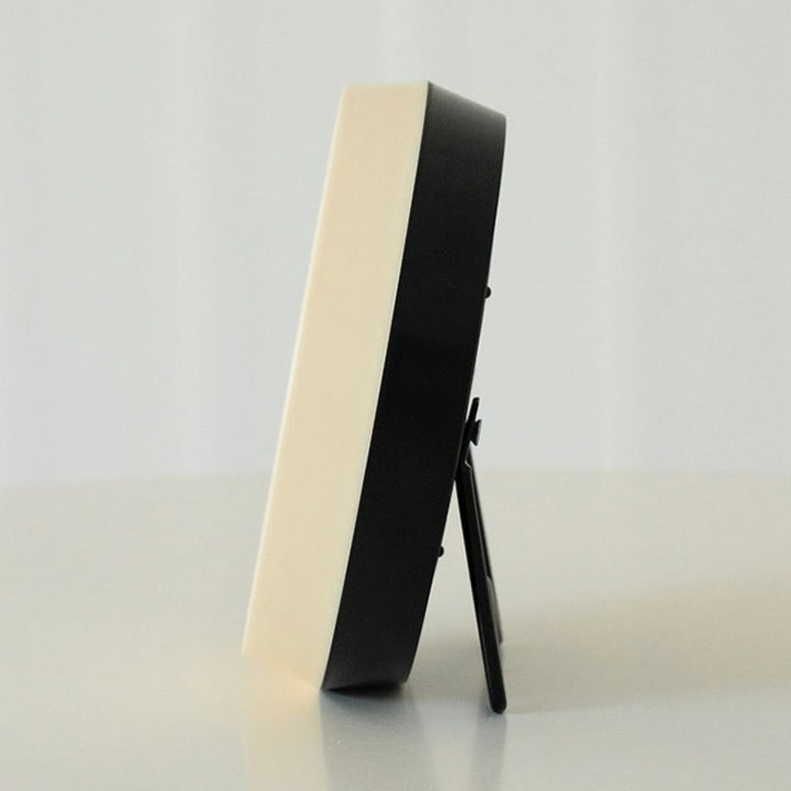 Minimal Ivory Desk Clock