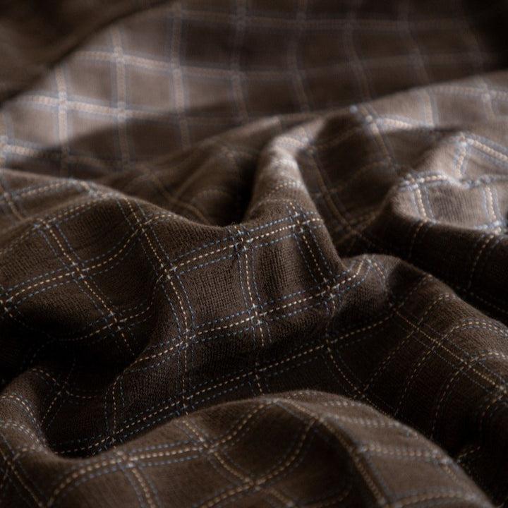 Morning Coffee Tartan Bedding Set