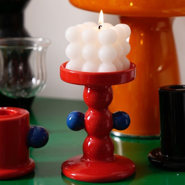 Bold Colour Candle Holder Collection