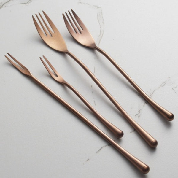 Vintage Soft Handle Cutlery Set