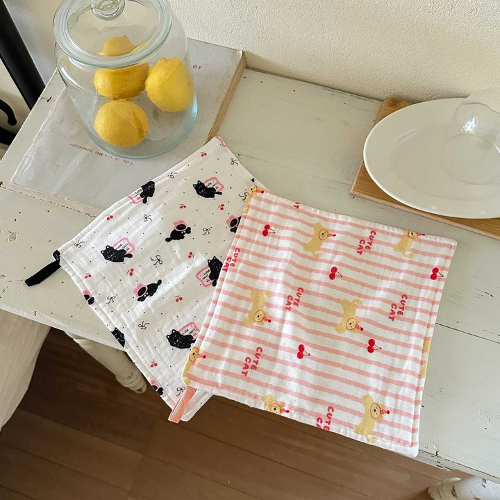 Critter Friends Burp Cloth Set