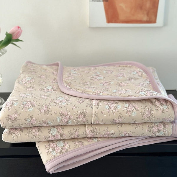 After Rain Summer Quilted Blanket