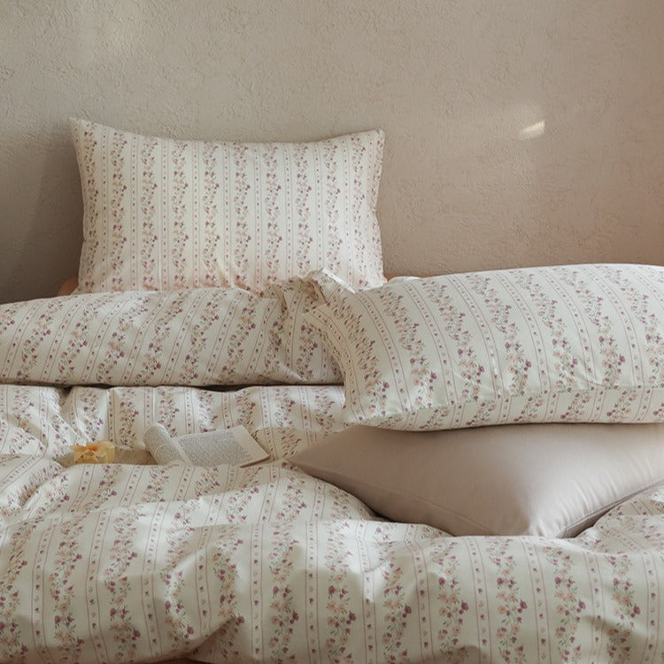 Garden Striped Bedding Set