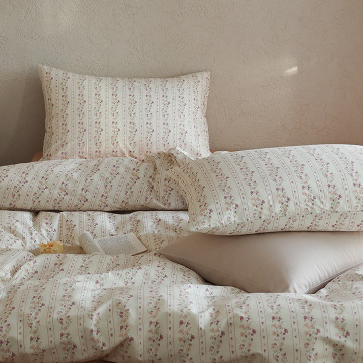 Garden Striped Bedding Set
