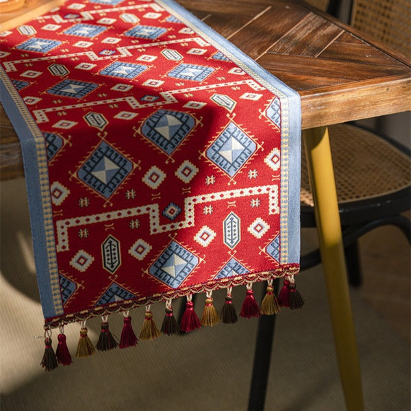 Sahara Ruby Table Runner