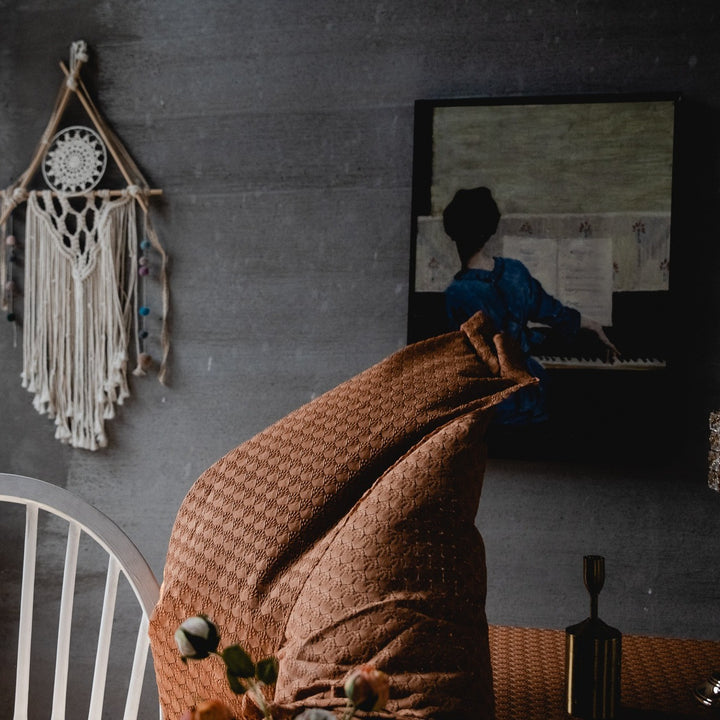 Rustic Ripple Lace Tablecloth