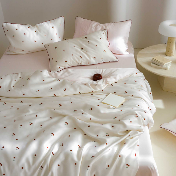 Cherry Lyocell Bedding Set