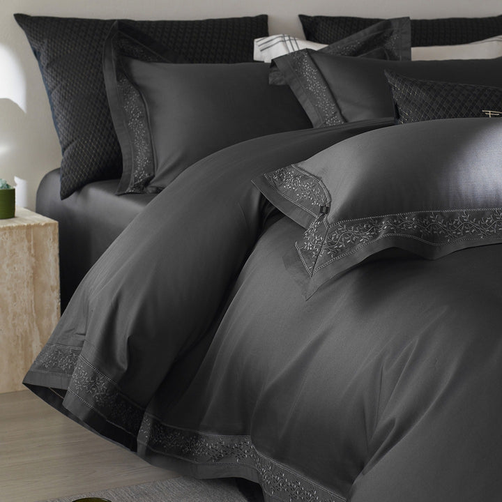 Silky Sateen Foliage Bedding Set
