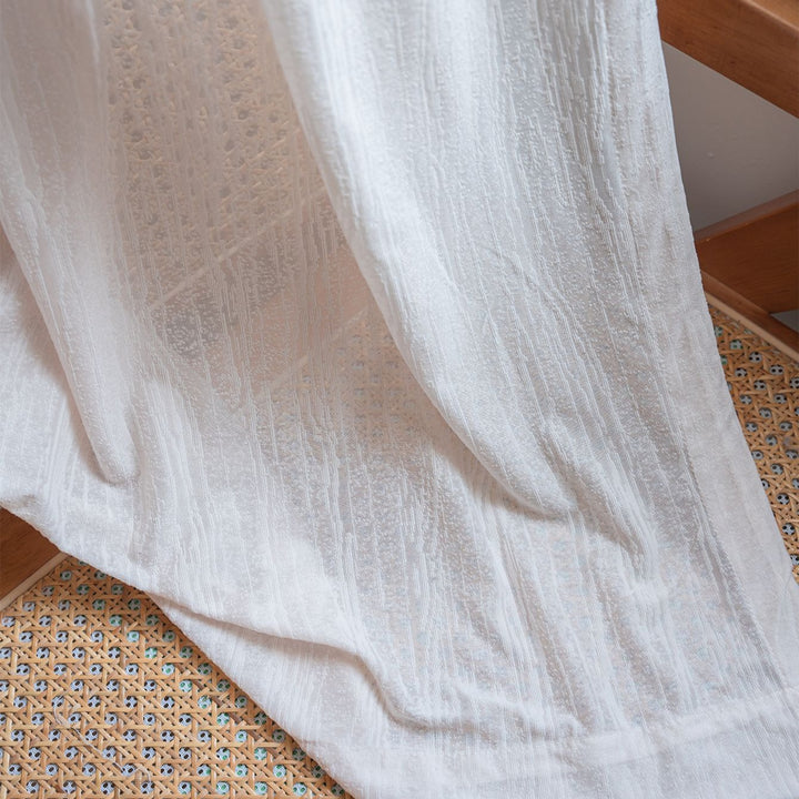 Shiny Days Textured Curtain