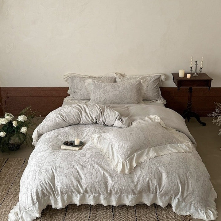 Countryside Textile Floral Bedding Set