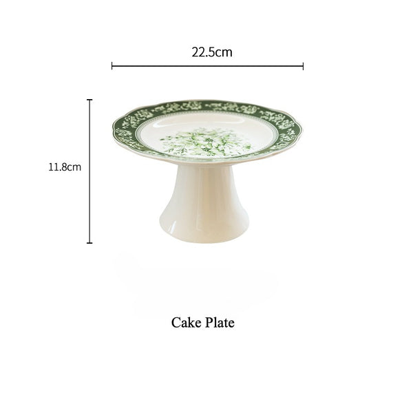 Green Garden Dinnerware