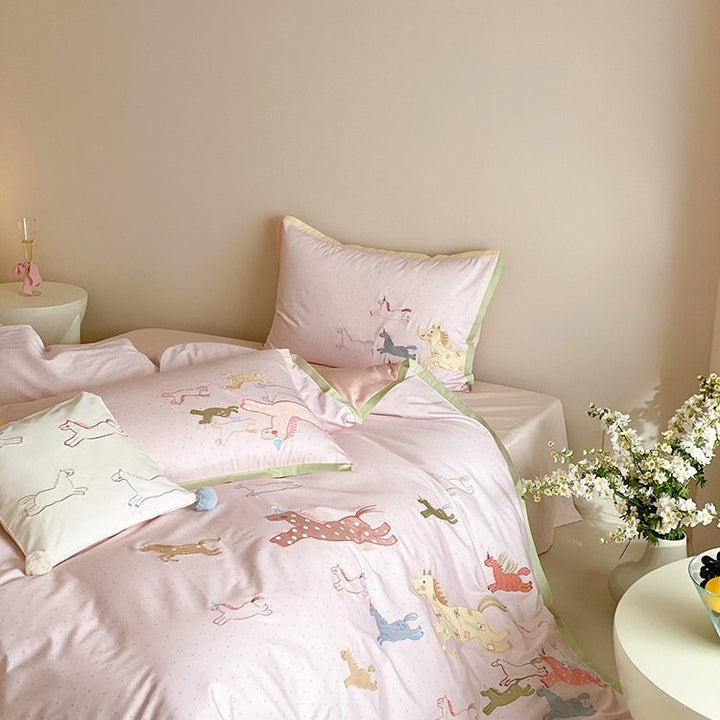 Pastel Pony Parade Bedding Set