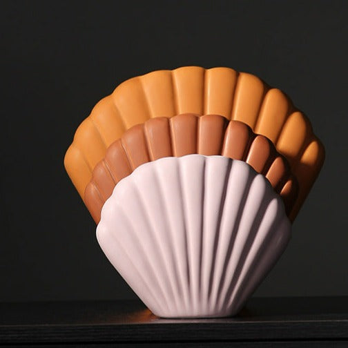 Seashell Ceramic Vase