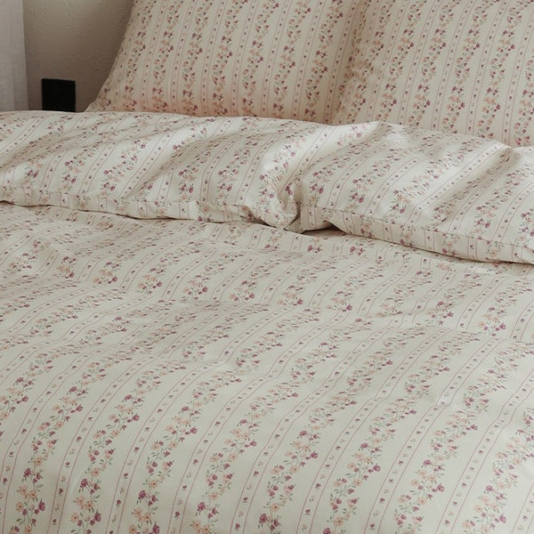 Garden Striped Bedding Set