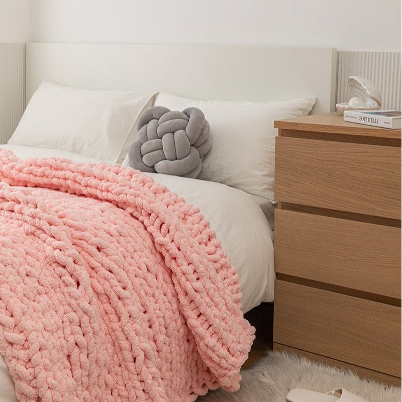 Rope Stitch Throw