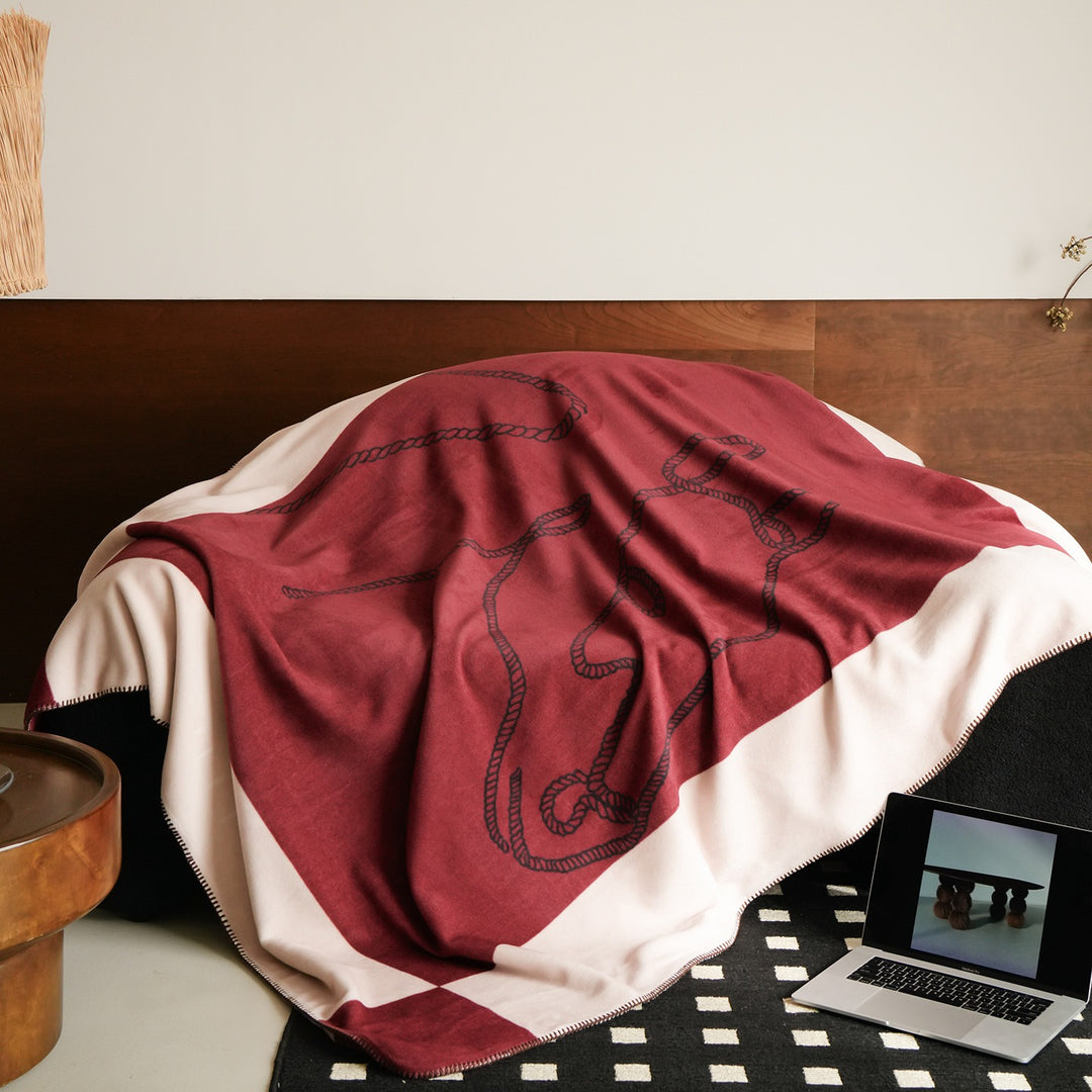 Chained Horse Throw