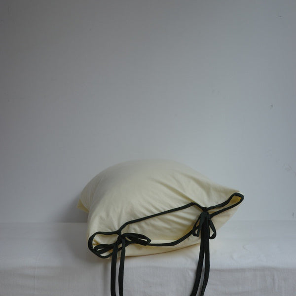 Soft Tie Jersey Cotton Pillowcase Set