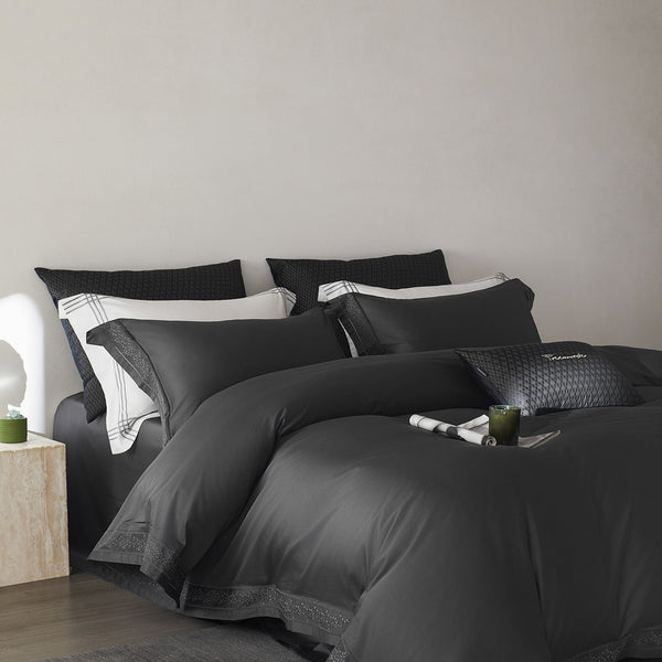 Silky Sateen Foliage Bedding Set