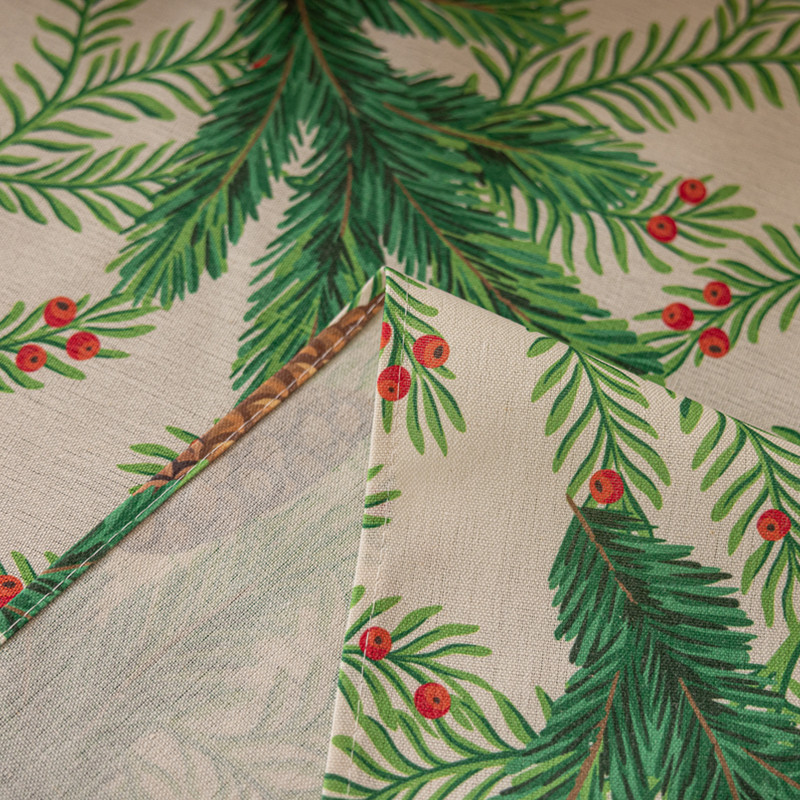 Holly Tablecloth