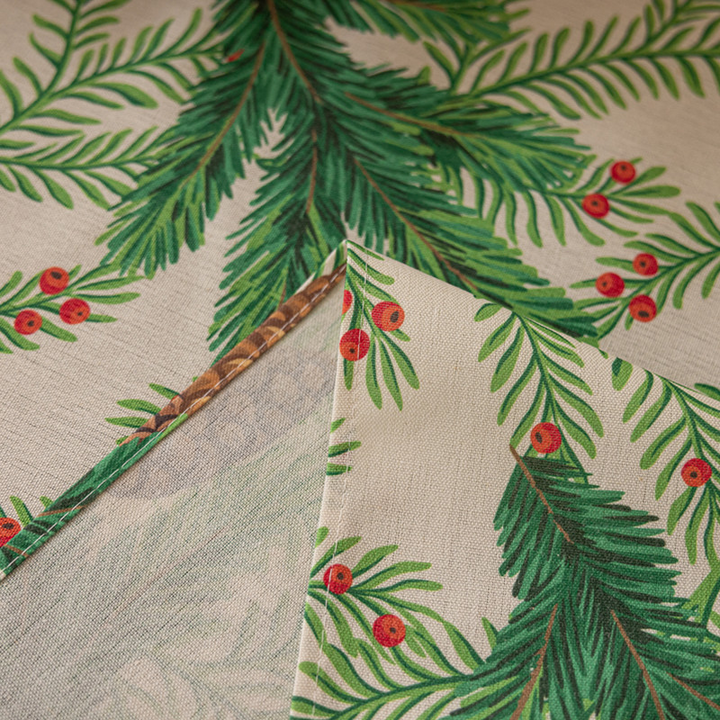 Holly Tablecloth