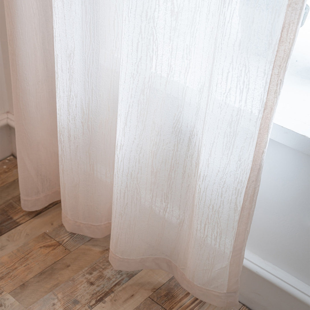 Shiny Days Textured Curtain