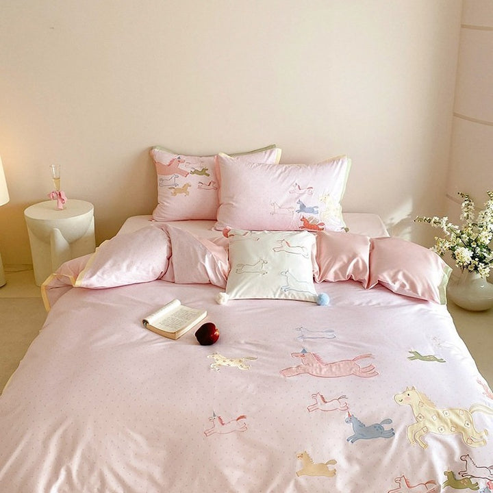 Pastel Pony Parade Bedding Set