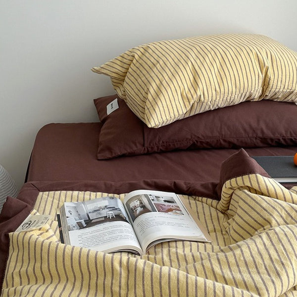 ColourPop Stripe Summer Quilted Blanket