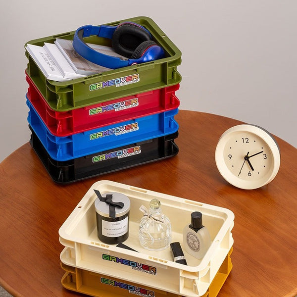 Retro Stackable Storage Case Set