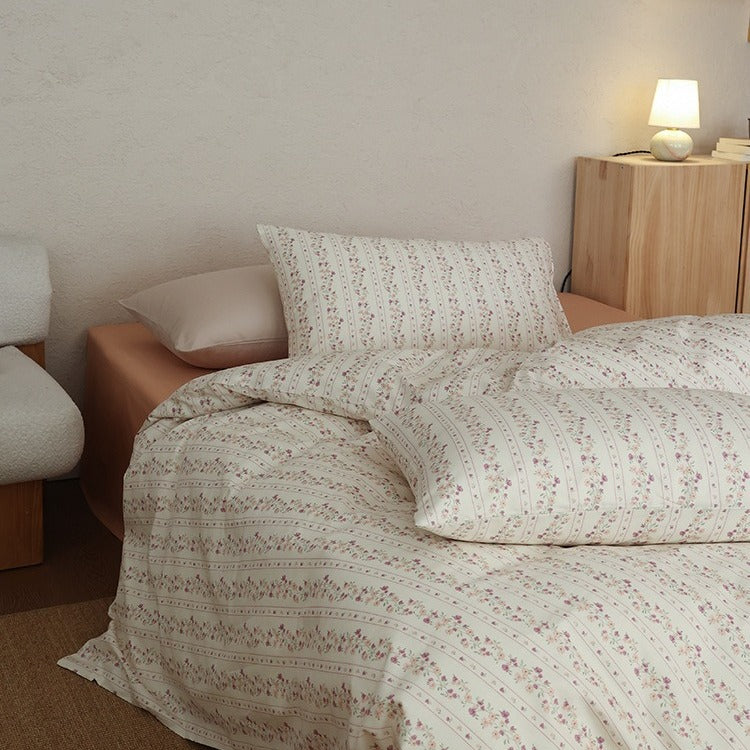 Garden Striped Bedding Set