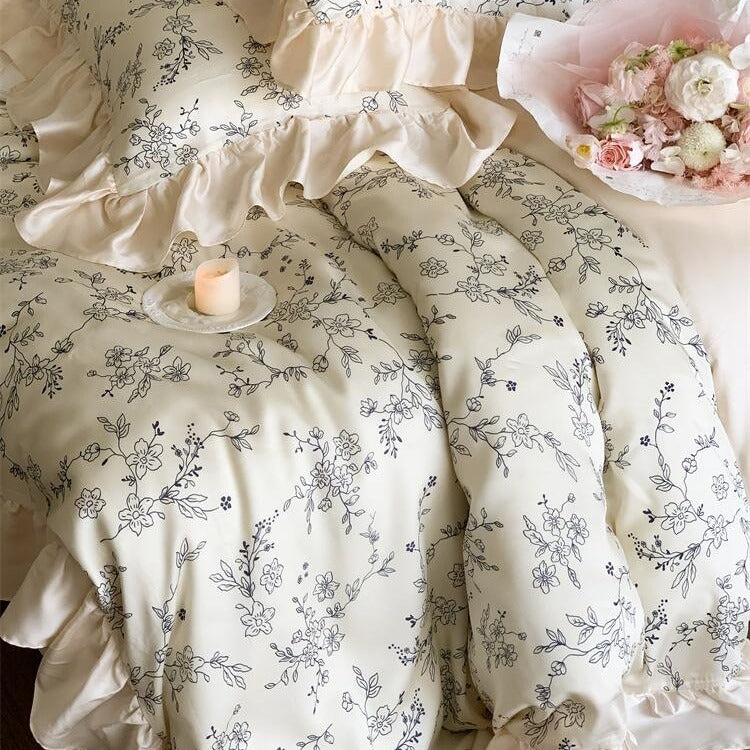 Soft Slumber Blossoms Bedding Set