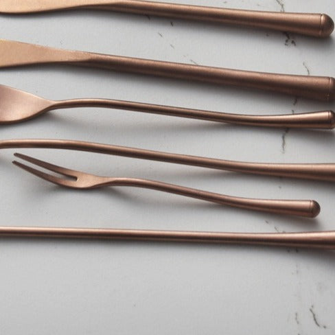 Vintage Soft Handle Cutlery Set