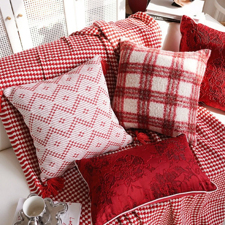 Romantic Red Cushion