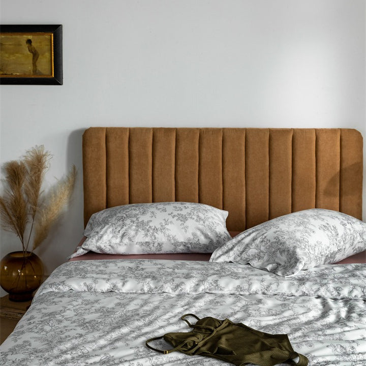 Gray Floral Reverie Bedding Set
