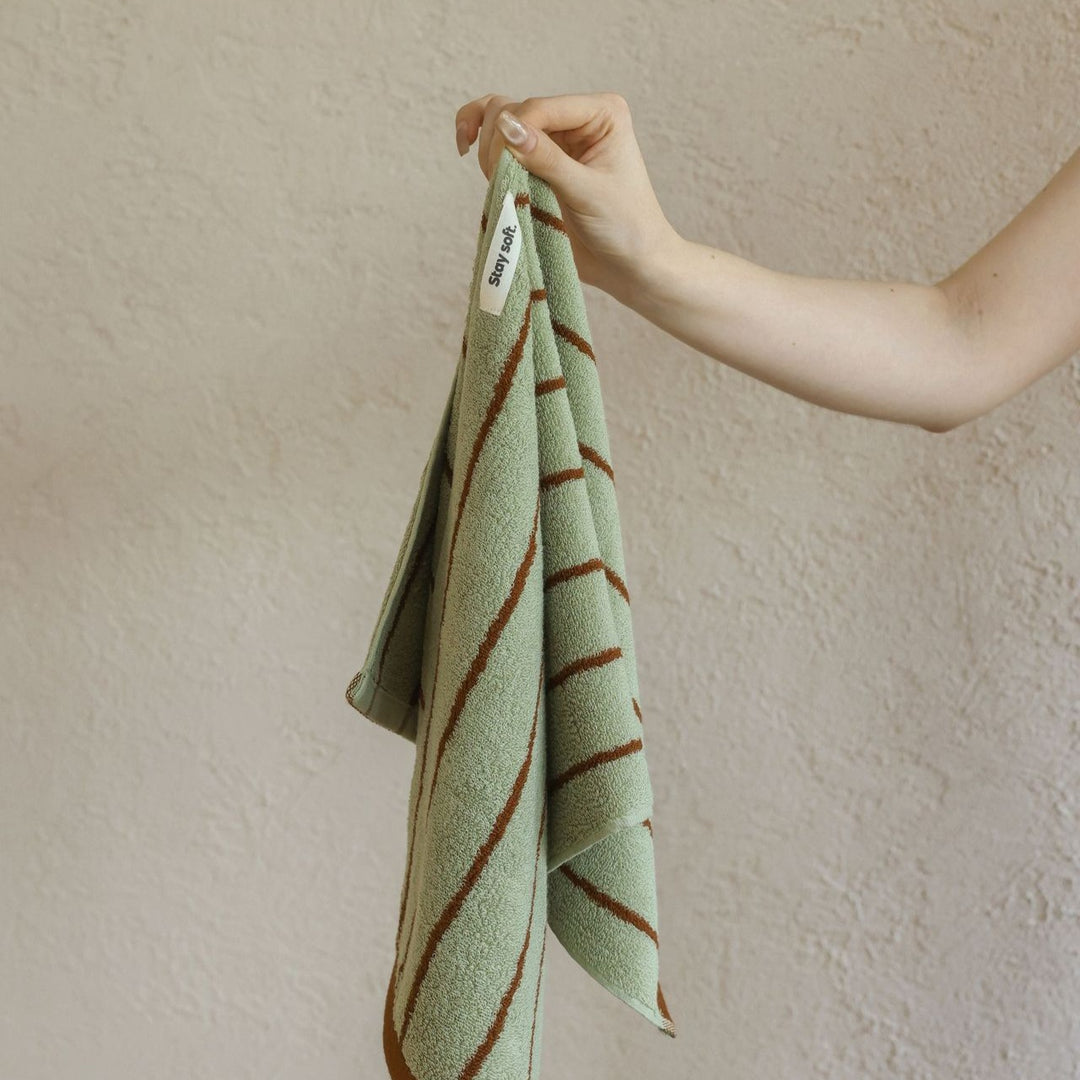 Nostalgic Soft Striped Towel