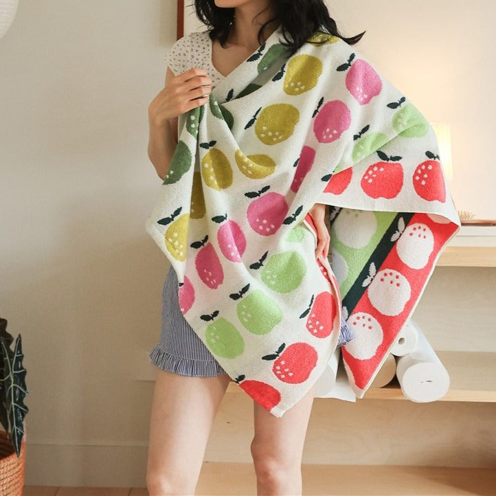Clementine Dot Towel