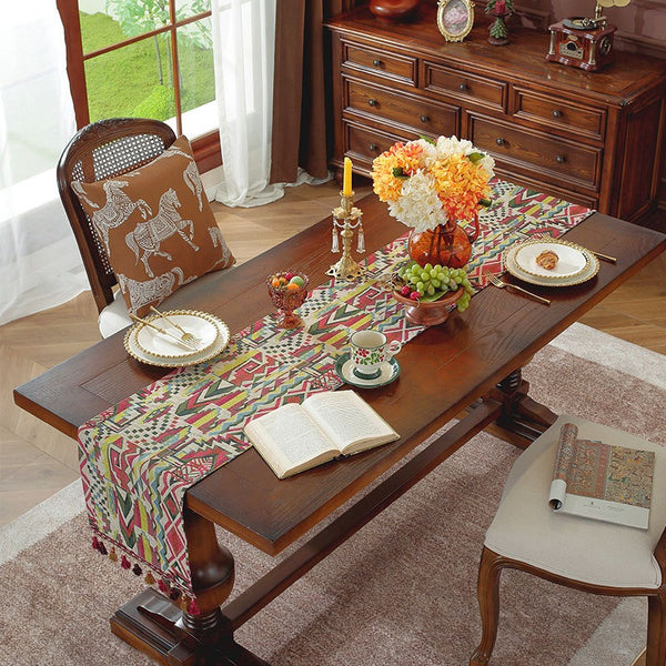Spring Jigsaw Table Runner