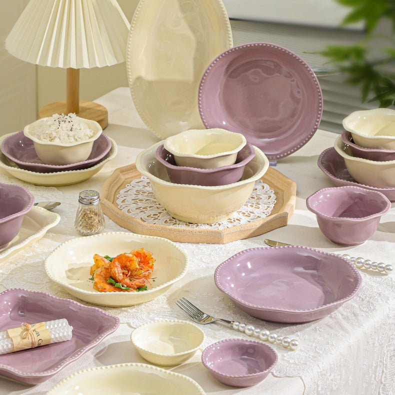 Pearl Ceramic Dinnerware Set