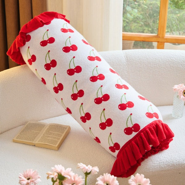 Cherry Blanket & Cushion